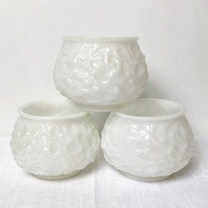 VINTAGE EO Brody White Milk Glass | Planter | Floral Vase